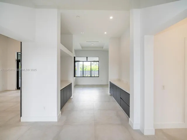 a room with storage and utility