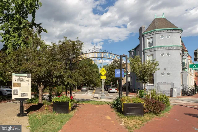 a sign on the side of a building