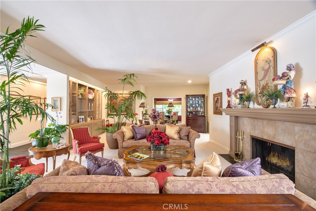1175 Riverview Drive Fallbrook, CA 92028 - Photo 12 of 57 a living room with furniture and a fireplace