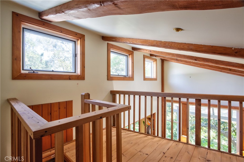 1175 Riverview Drive Fallbrook, CA 92028 - Photo 42 of 57 a view of a balcony and wooden floor