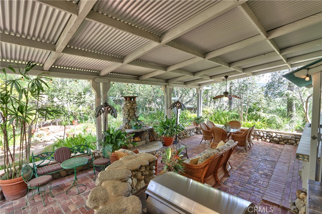 1175 Riverview Drive Fallbrook, CA 92028 - Photo 45 of 57 a outdoor living with furniture and garden view