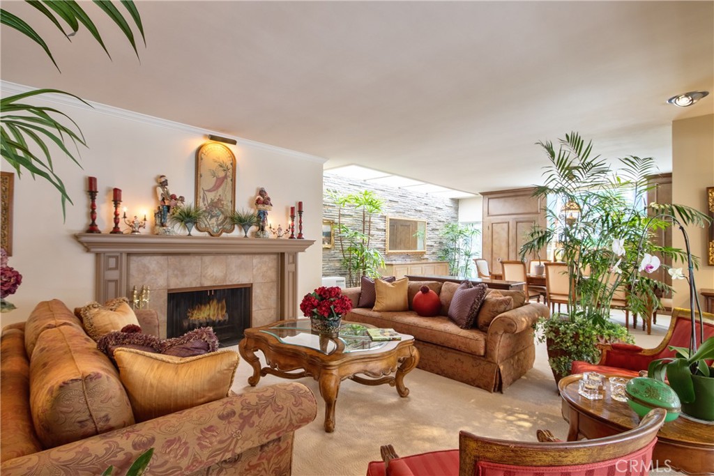 1175 Riverview Drive Fallbrook, CA 92028 - Photo 9 of 57 a living room with furniture and a fireplace