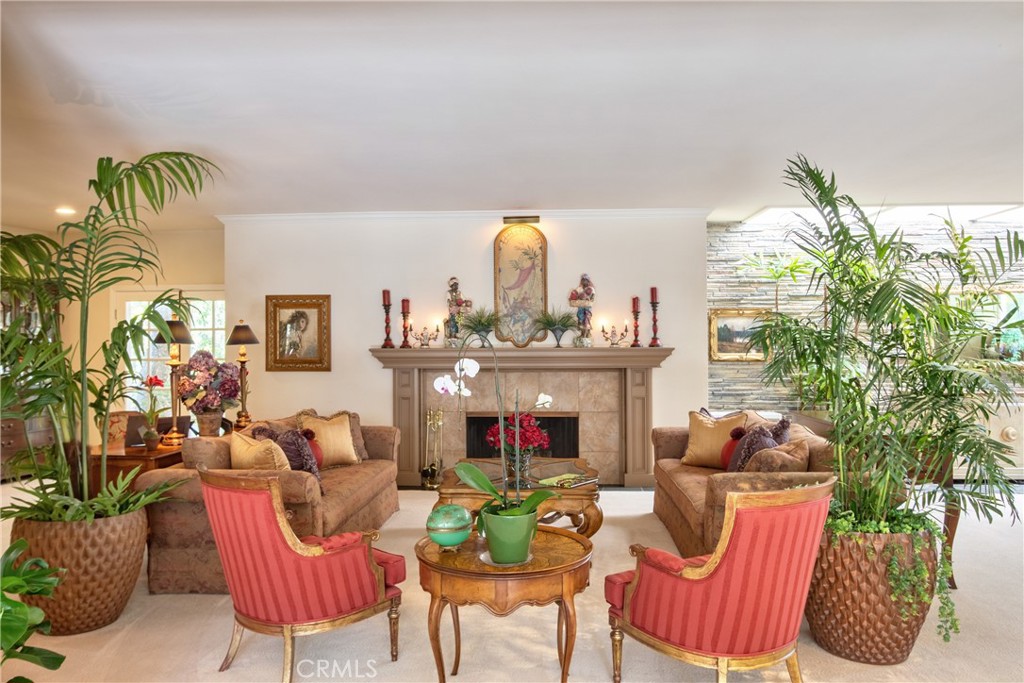 1175 Riverview Drive Fallbrook, CA 92028 - Photo 10 of 57 a living room with furniture and a fireplace