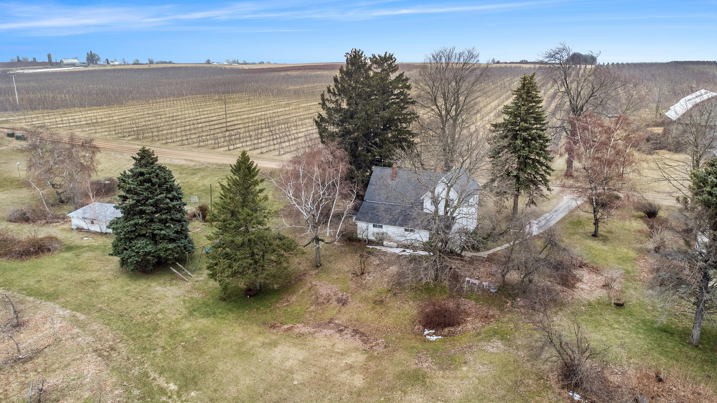 16340 White Road Bailey, MI 49303 - Photo 3 of 30 White rd Drone-3