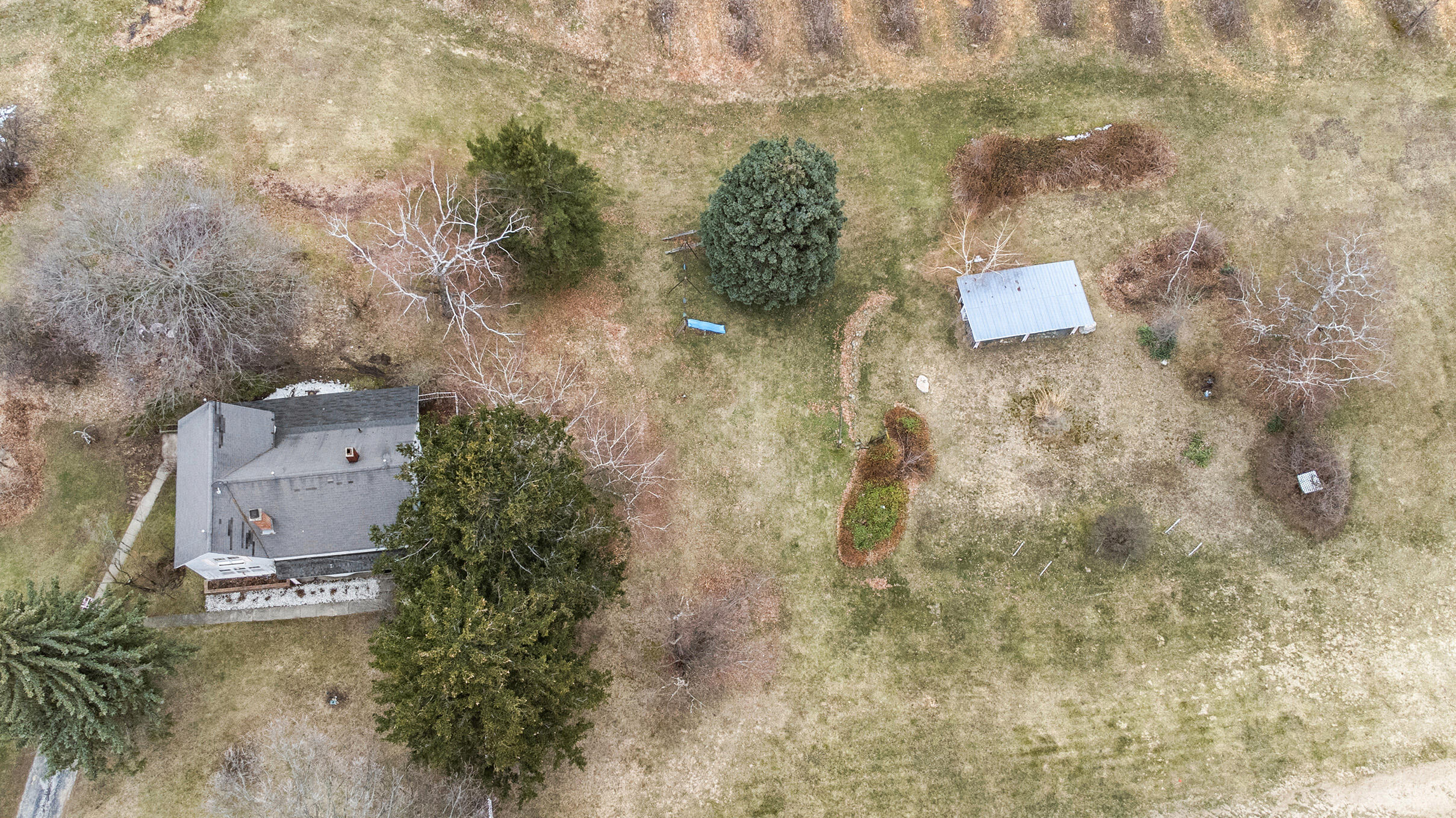16340 White Road Bailey, MI 49303 - Photo 4 of 30 White rd Drone-5
