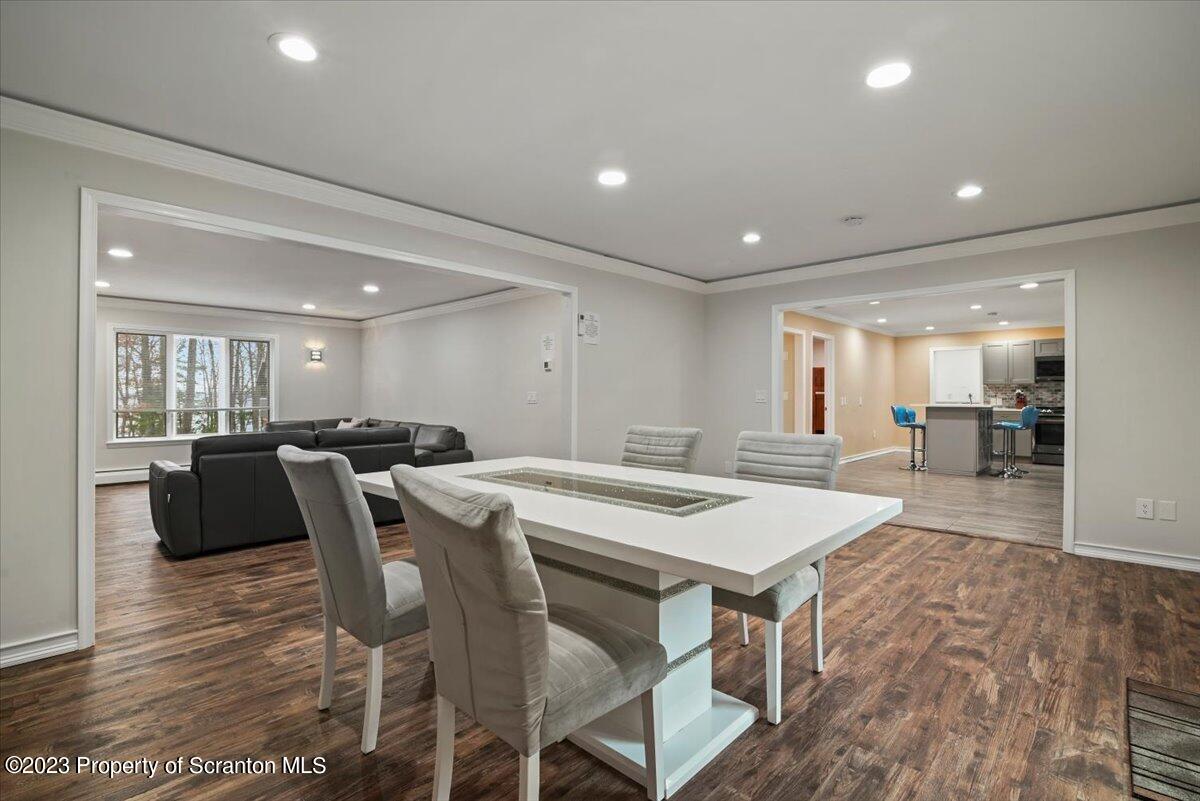 110 Chipmunk Drive Tafton, PA 18464 - Photo 15 of 60 a view of a dining room with furniture