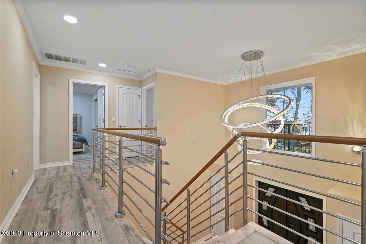 110 Chipmunk Drive Tafton, PA 18464 - Photo 22 of 60 a view of a hallway with stairs