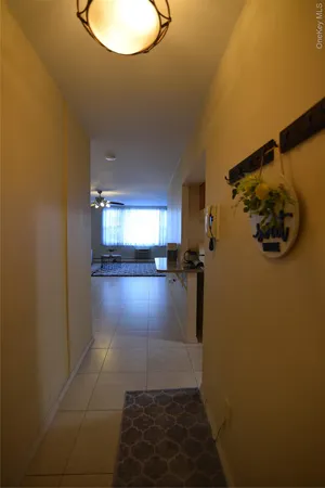 a view of a hallway