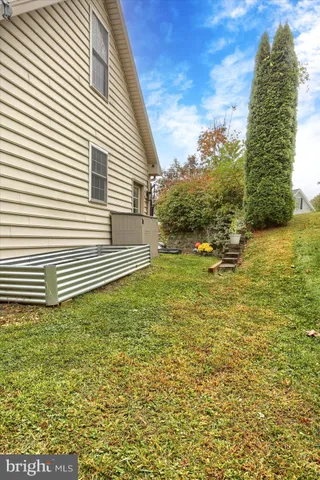 a view of a back yard