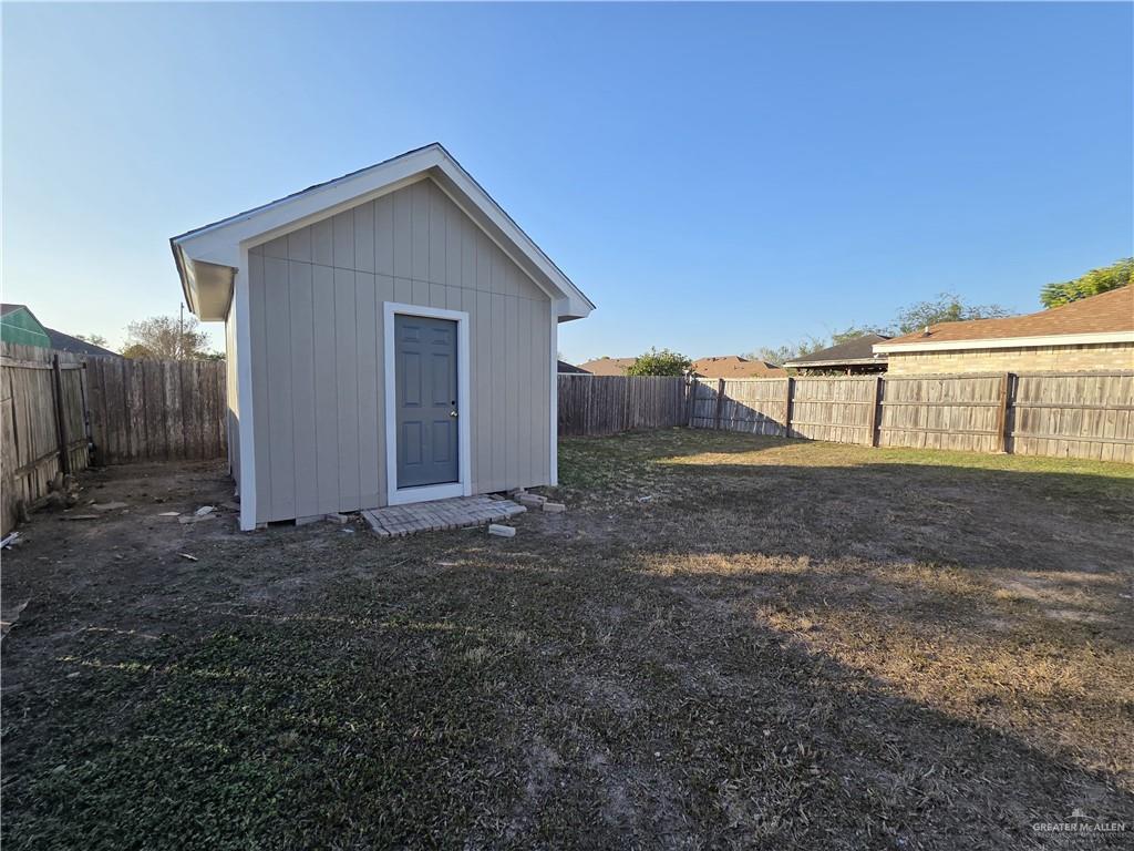 477 Serg Loop Alamo, TX 78516 - Photo 14 of 15 a view of backyard of house