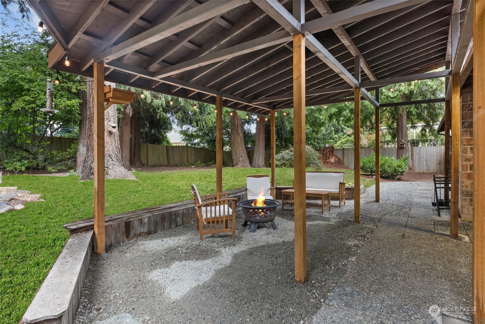 11 170th Place Southeast Bothell, WA 98012 - Photo 24 of 29 a view of a porch with chairs and backyard