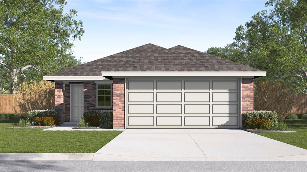 549 Epiphany Lane Lavon, TX 75166 - Photo 1 of 1 a front view of a house with a garden