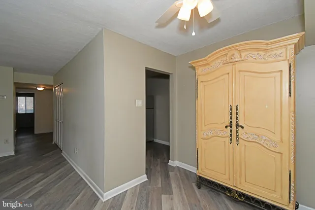 wooden floor in an empty room