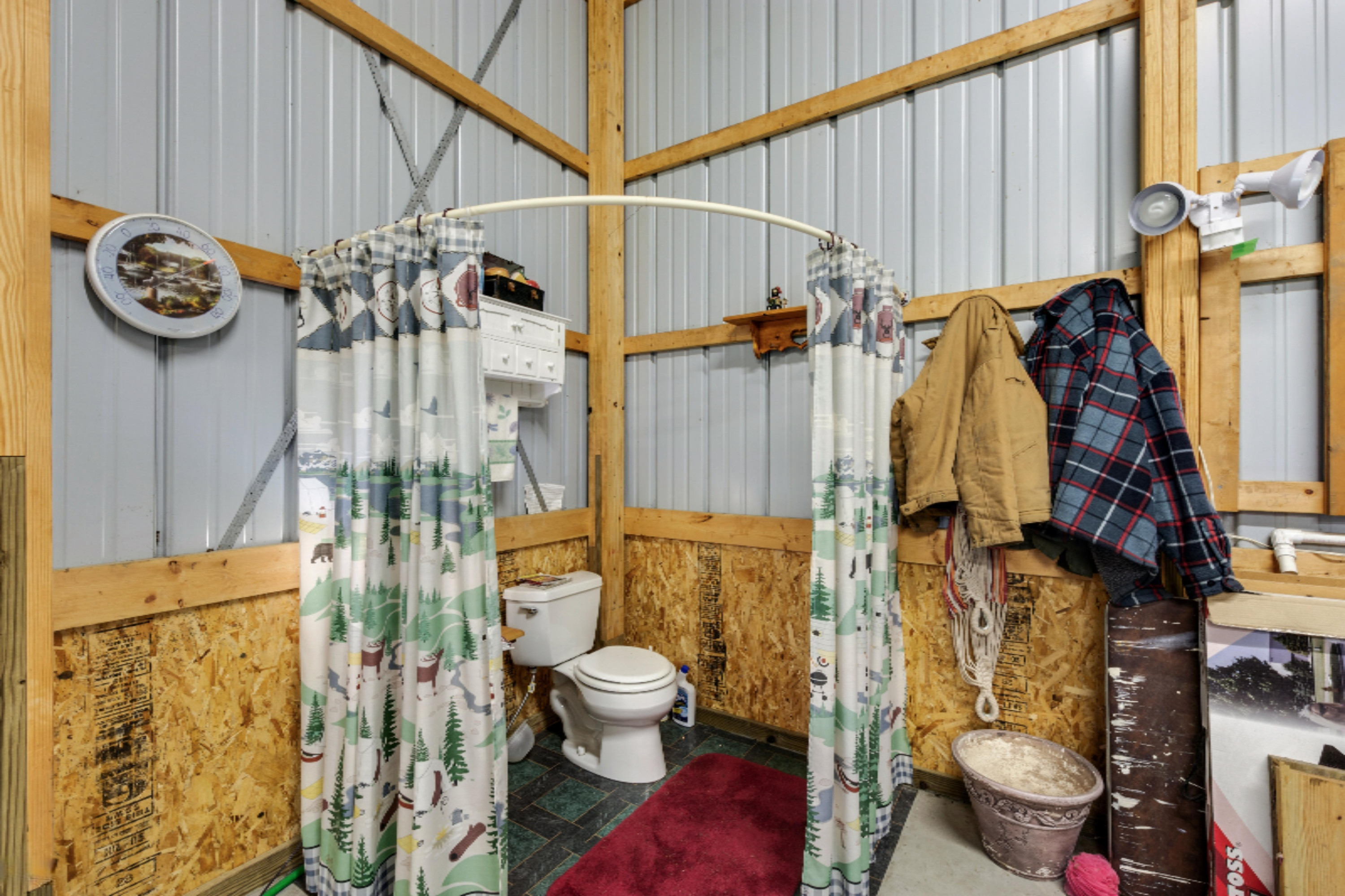 6920 West County Line Road Howard City, MI 49329 - Photo 44 of 50 Pole Barn Half Bath
