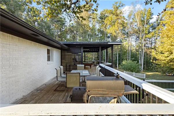 a view of deck with patio