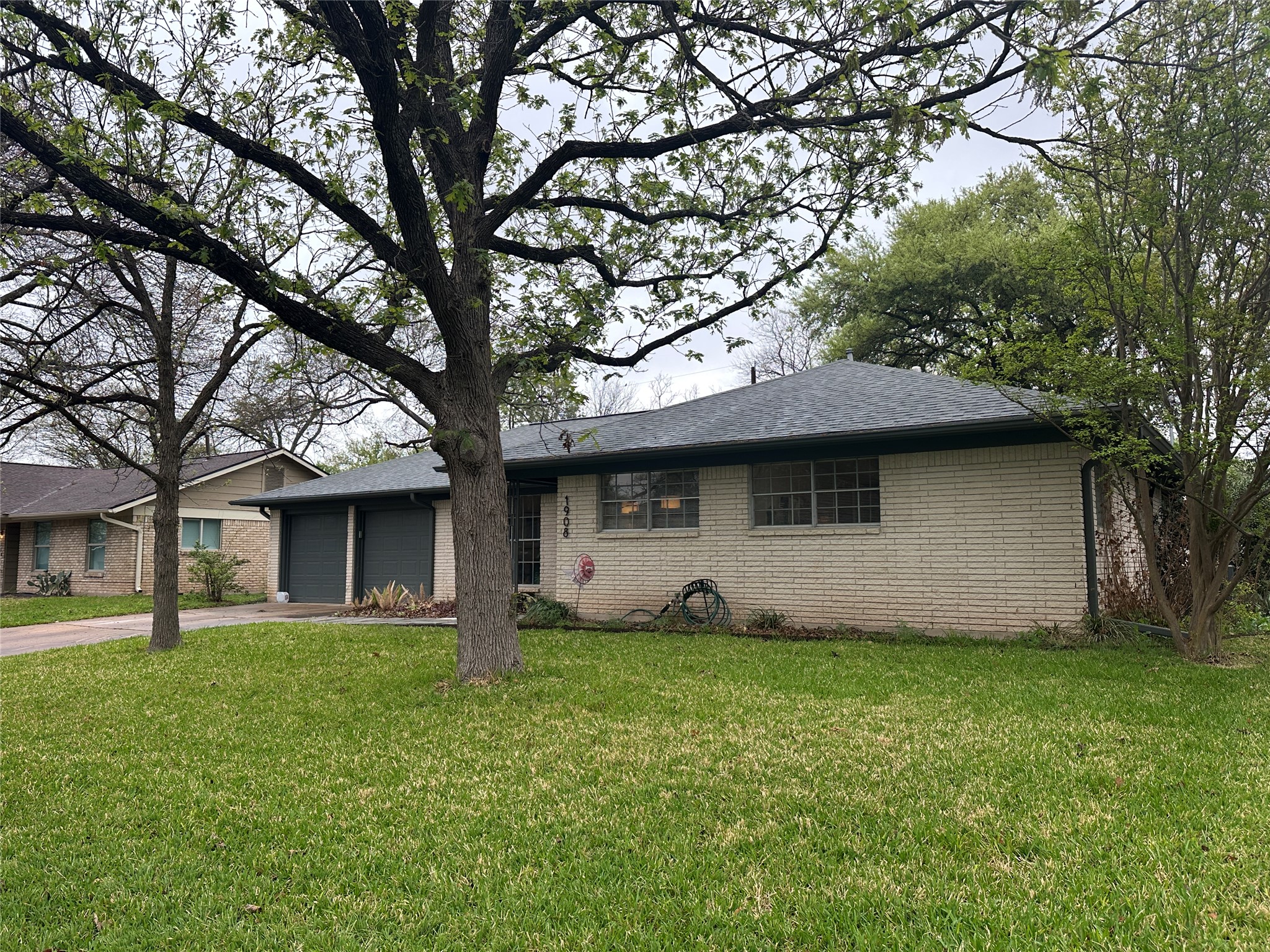 1908 Pompton Drive Austin, TX 78757 - Photo 22 of 22 a large tree in front of a house with a yard