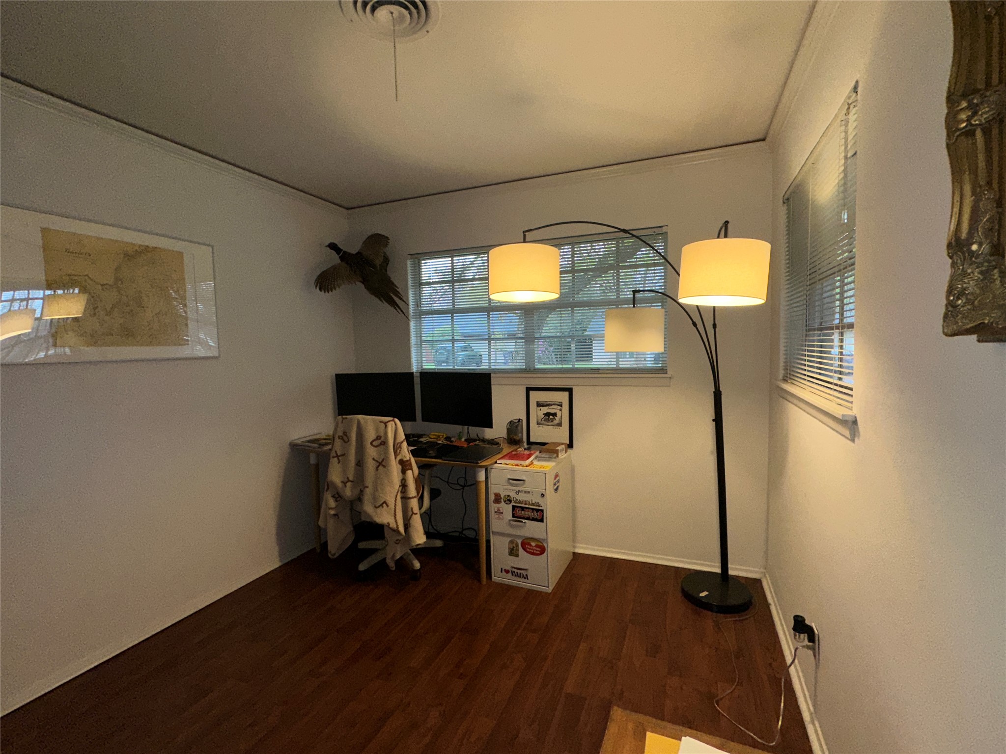 1908 Pompton Drive Austin, TX 78757 - Photo 10 of 22 a view of kitchen and dining room with wooden floor