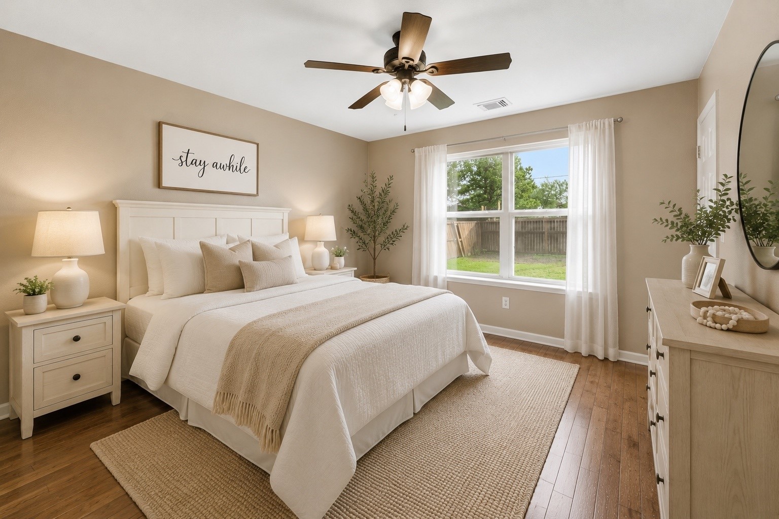 21314 Misty Brook Bend Lane Spring, TX 77379 - Photo 15 of 27 Primary bedroom- Spacious and facing backyard