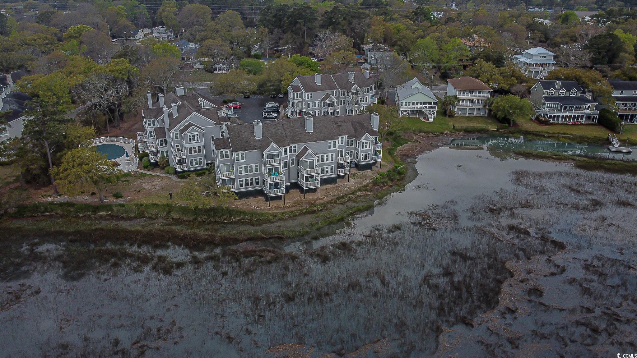 4999 Highway 17 Business, Unit 305 Murrells Inlet, SC 29576 - Photo 26 of 27 Aerial perspective of suburban area