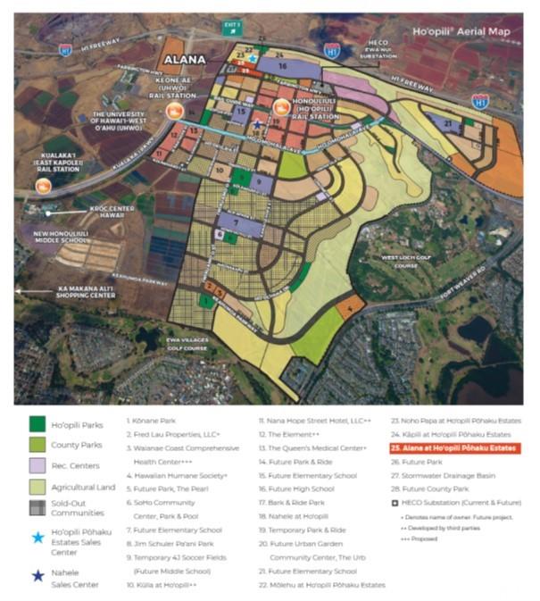 91-1171 Hoʻonaʻauao Street, Unit 1103 Kapolei, HI 96707 - Photo 14 of 15 a picture of a city view