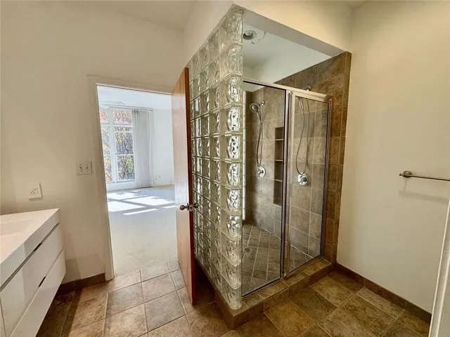 a bathroom with a sink and a toilet