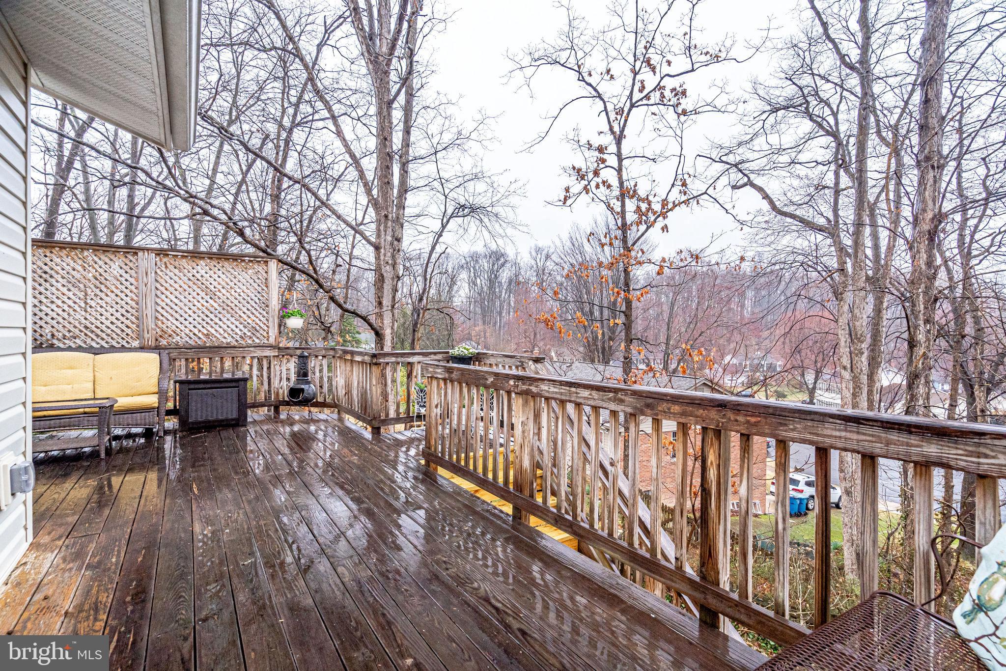 6909 Brisbane Street Springfield, VA 22152 - Photo 72 of 74 DECK OFF FAMILY ROOM