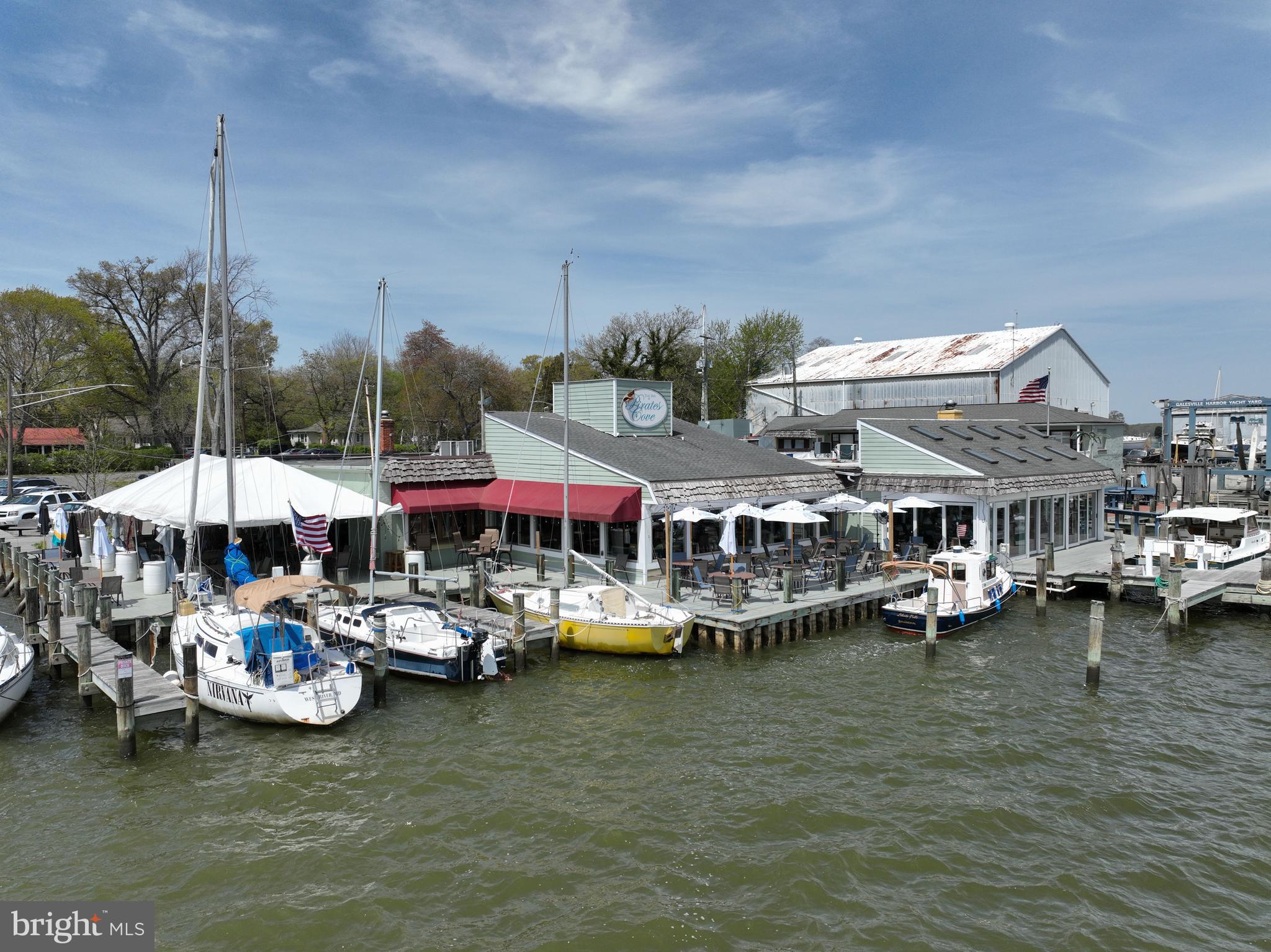 946 Benning Road Galesville, MD 20765 - Photo 53 of 59 a view of a lake with lots of boats and umbrellas