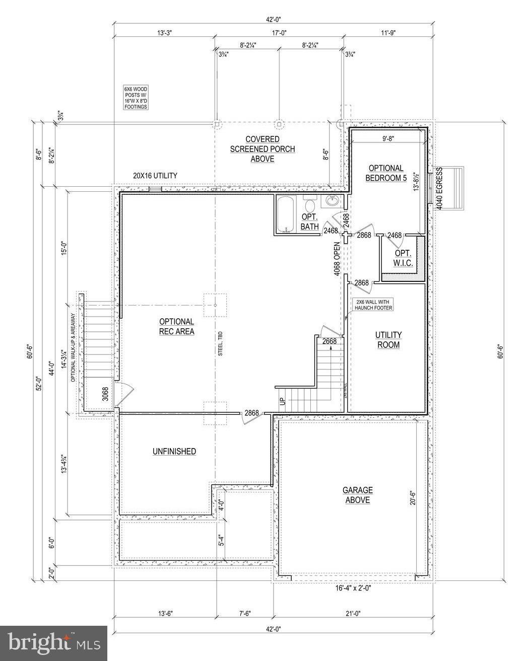 946 Benning Road Galesville, MD 20765 - Photo 57 of 57 Basement Floor Plan