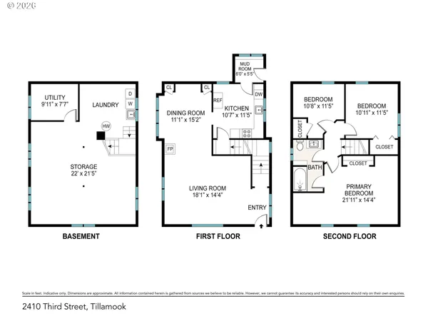 $329,000 | 2410 3rd Street, Tillamook, OR 97141