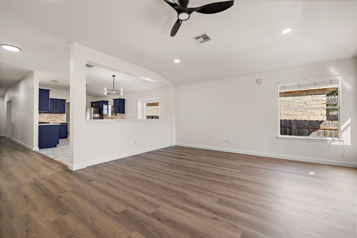 3219 Arroyo Bluff Lane Round Rock, TX 78681 - Photo 16 of 27 a view of a kitchen with a sink and a window