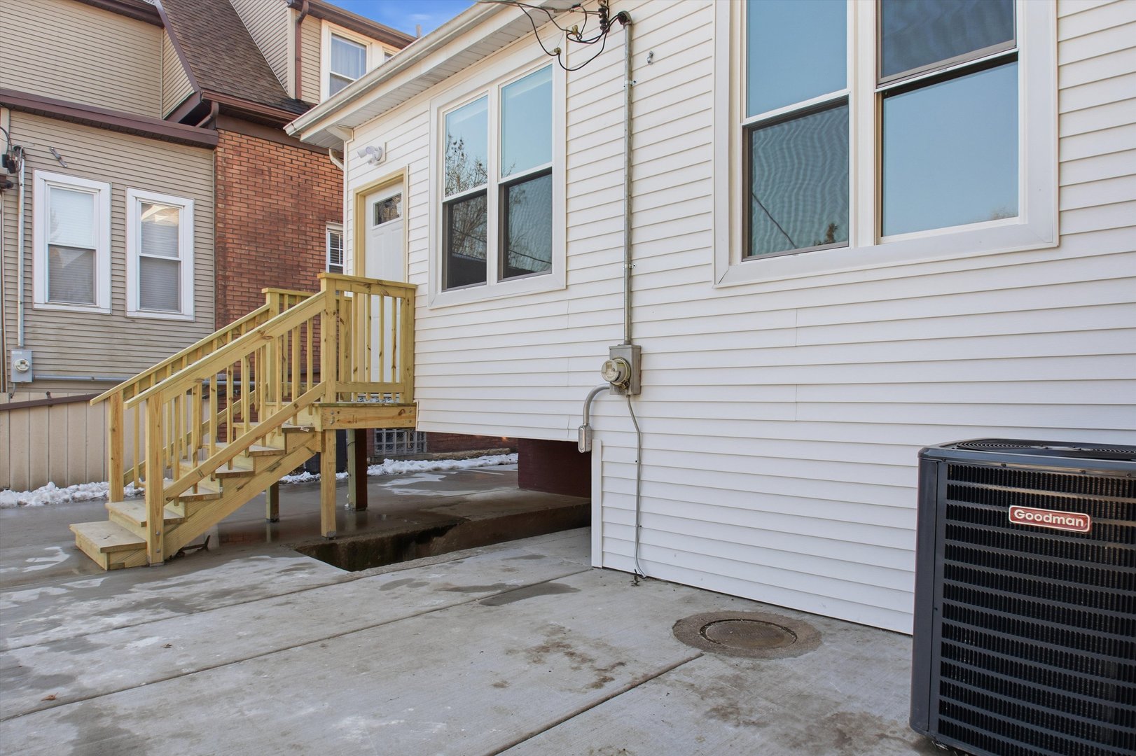9953 South Prospect Avenue Chicago, IL 60643 - Photo 33 of 35 a view of a house with more stairs and wooden fence