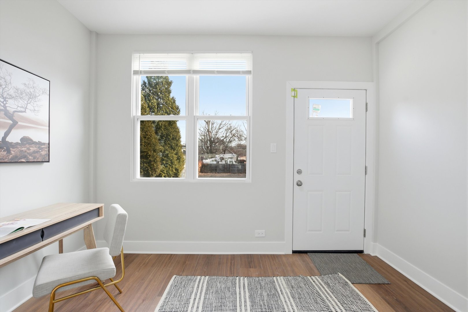 9953 South Prospect Avenue Chicago, IL 60643 - Photo 9 of 35 a view of room with window and wooden floor