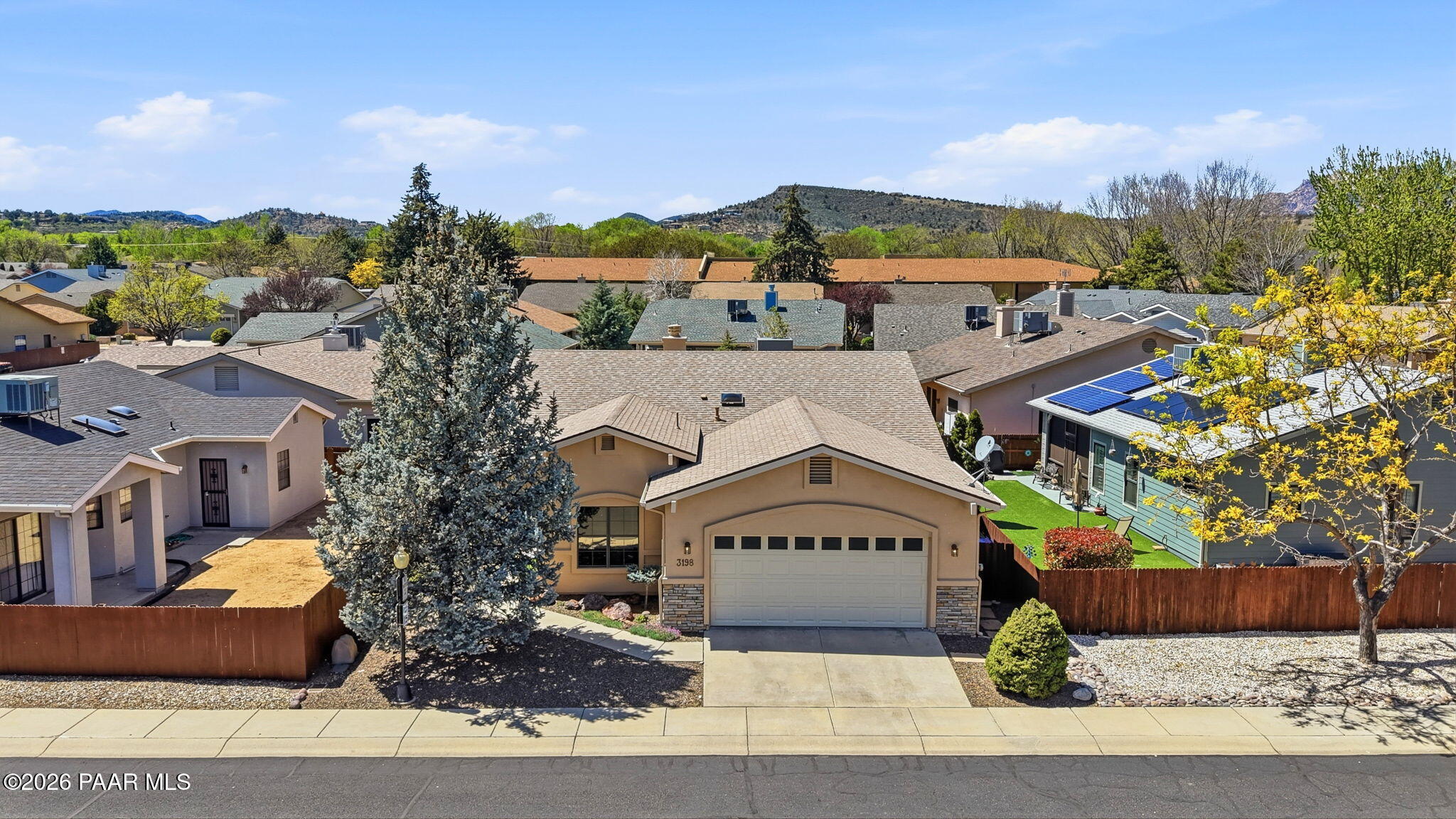 3198 Orchid Way Prescott, AZ 86305 - Photo 2 of 36 2-Aerial Front