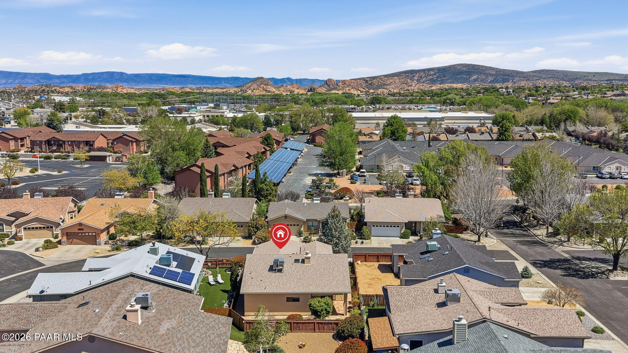 3198 Orchid Way Prescott, AZ 86305 - Photo 32 of 36 32-Aerial Back (3) Pinned