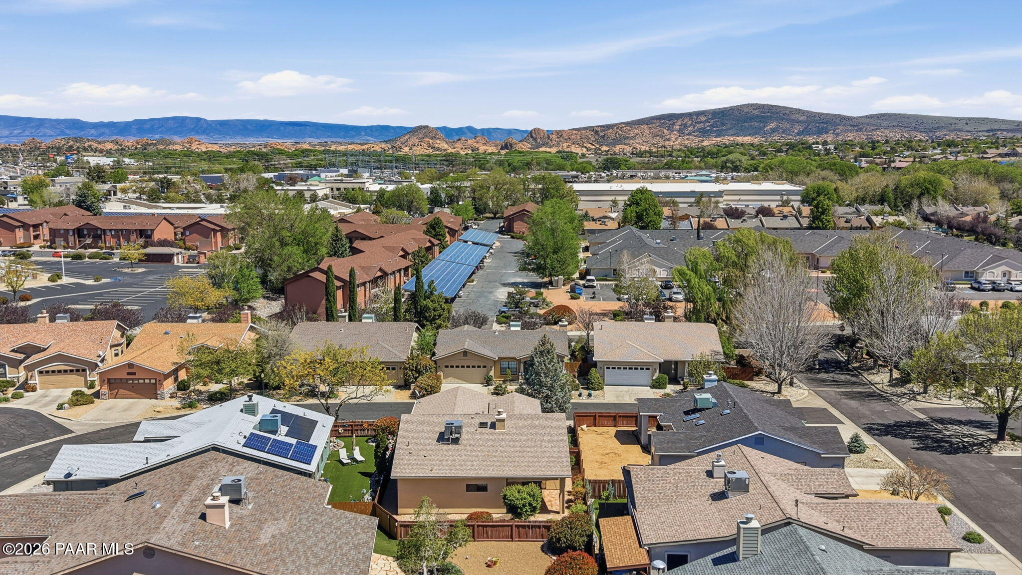 3198 Orchid Way Prescott, AZ 86305 - Photo 33 of 36 33-Aerial Back (3)