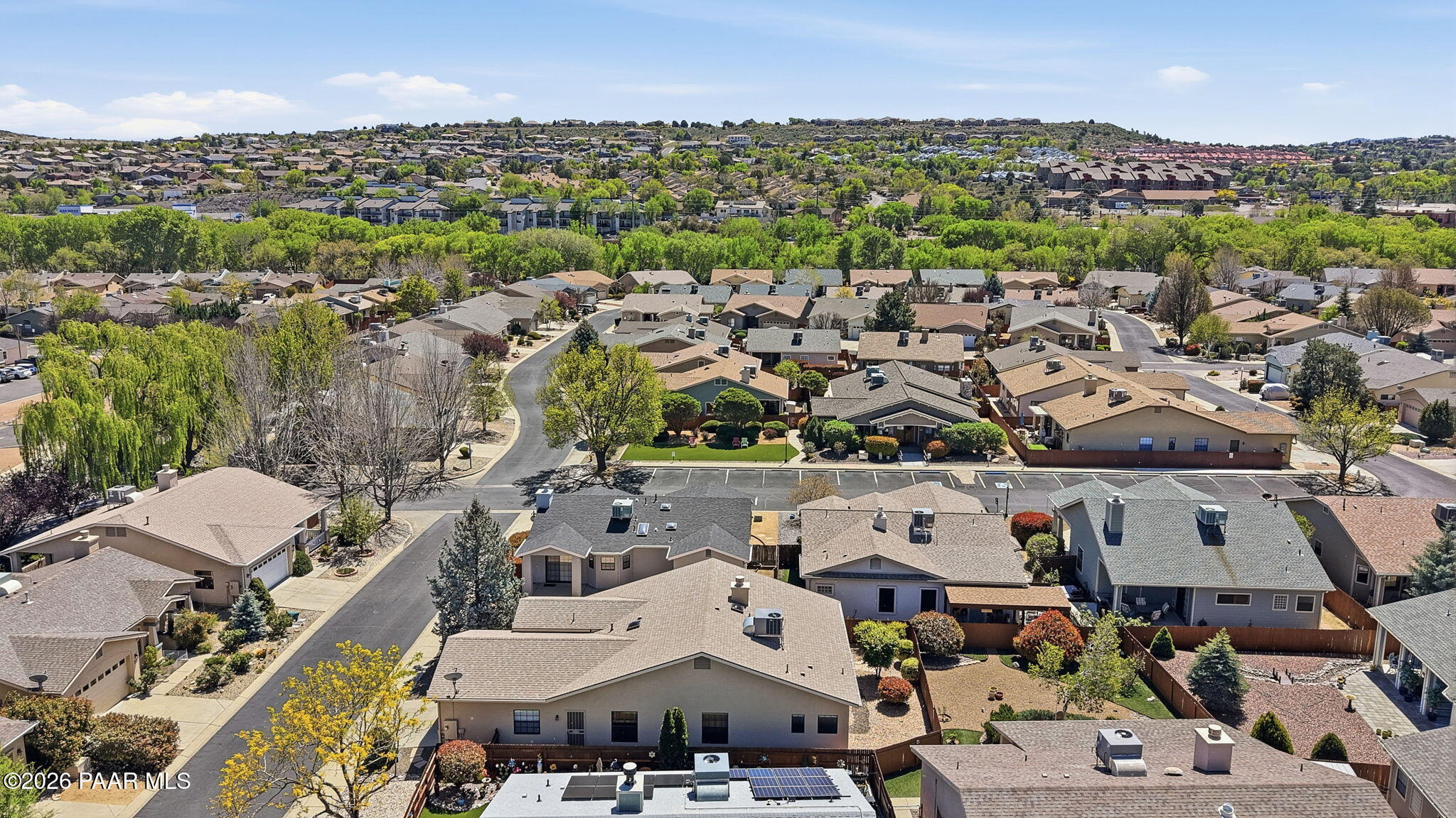 3198 Orchid Way Prescott, AZ 86305 - Photo 34 of 36 34-Aerial Side