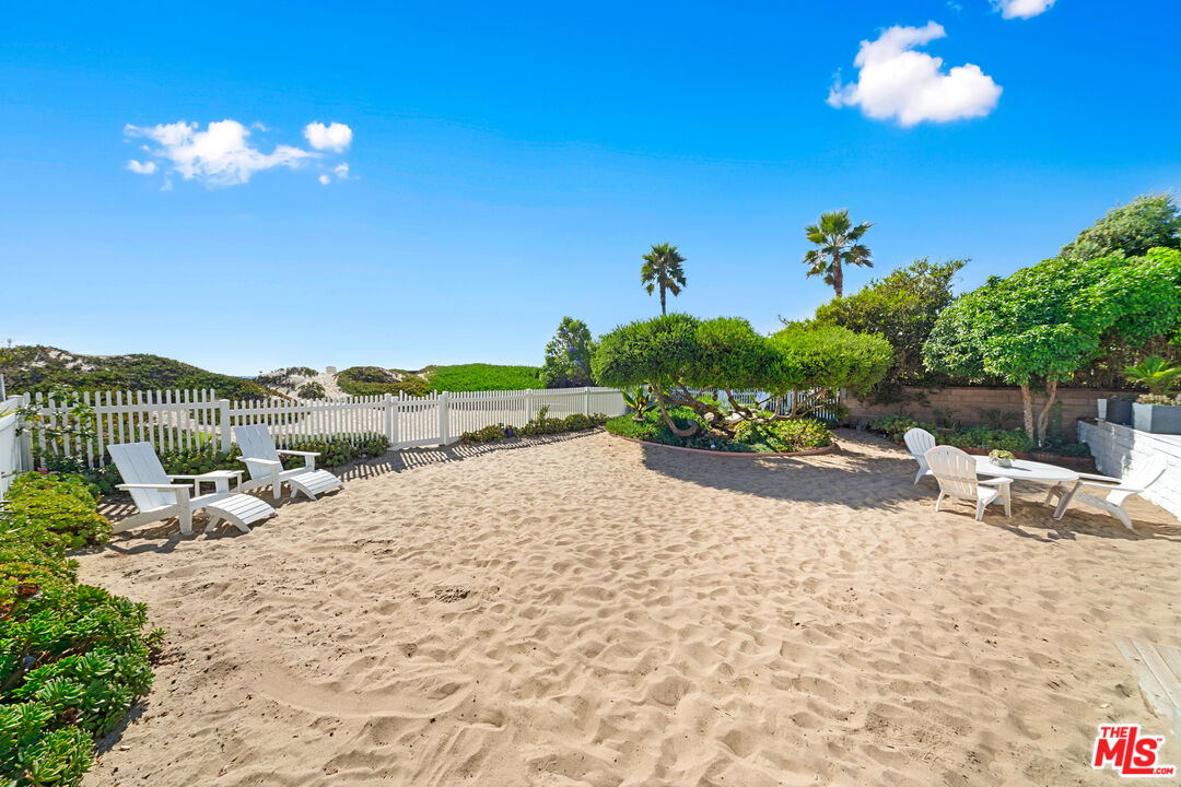 30800 Broad Beach Road Malibu, CA 90265 - Photo 5 of 20 a view of a terrace with a garden