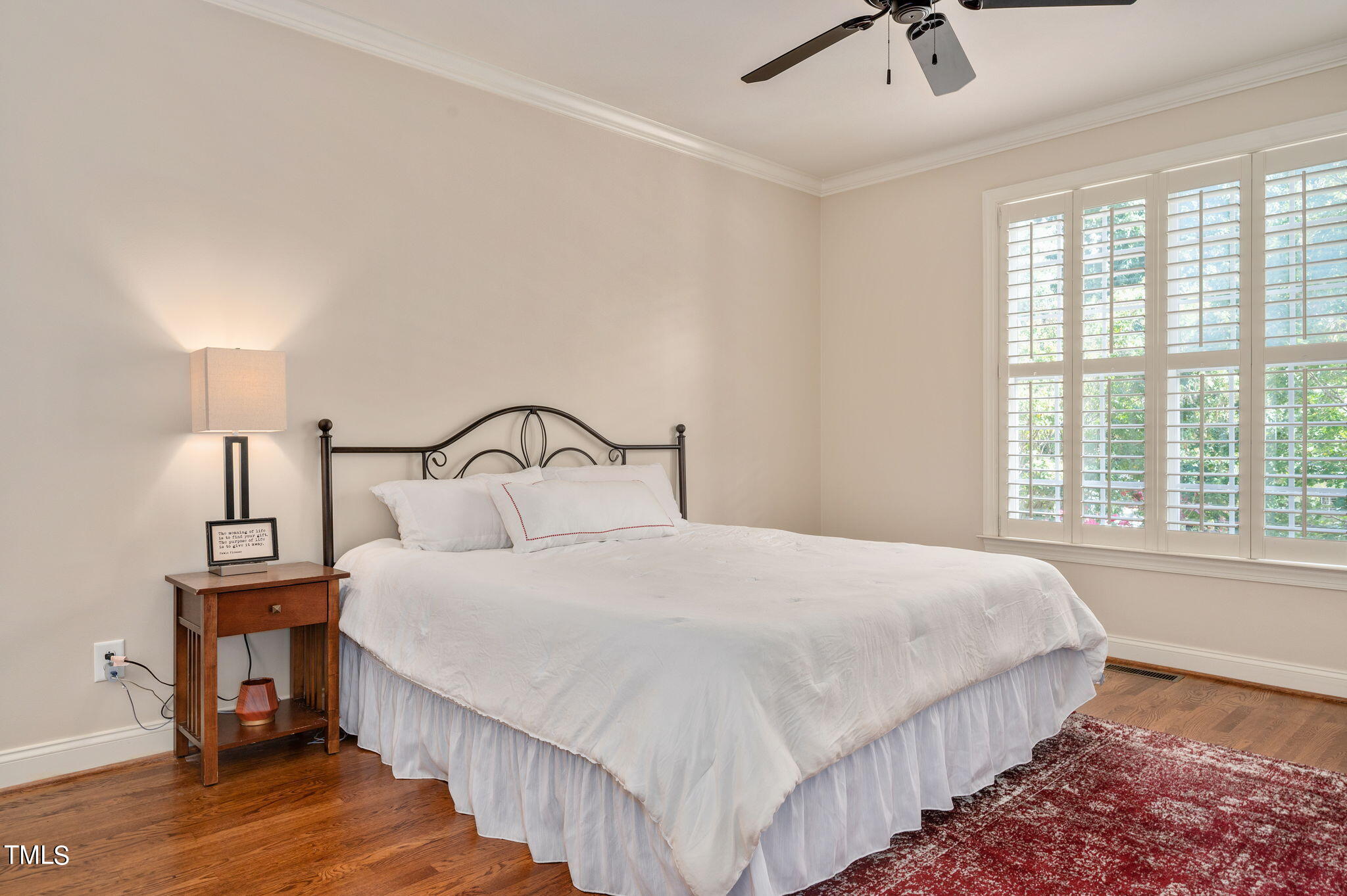 11519 Azari Court Raleigh, NC 27614 - Photo 22 of 55 a bedroom with double bed and a window