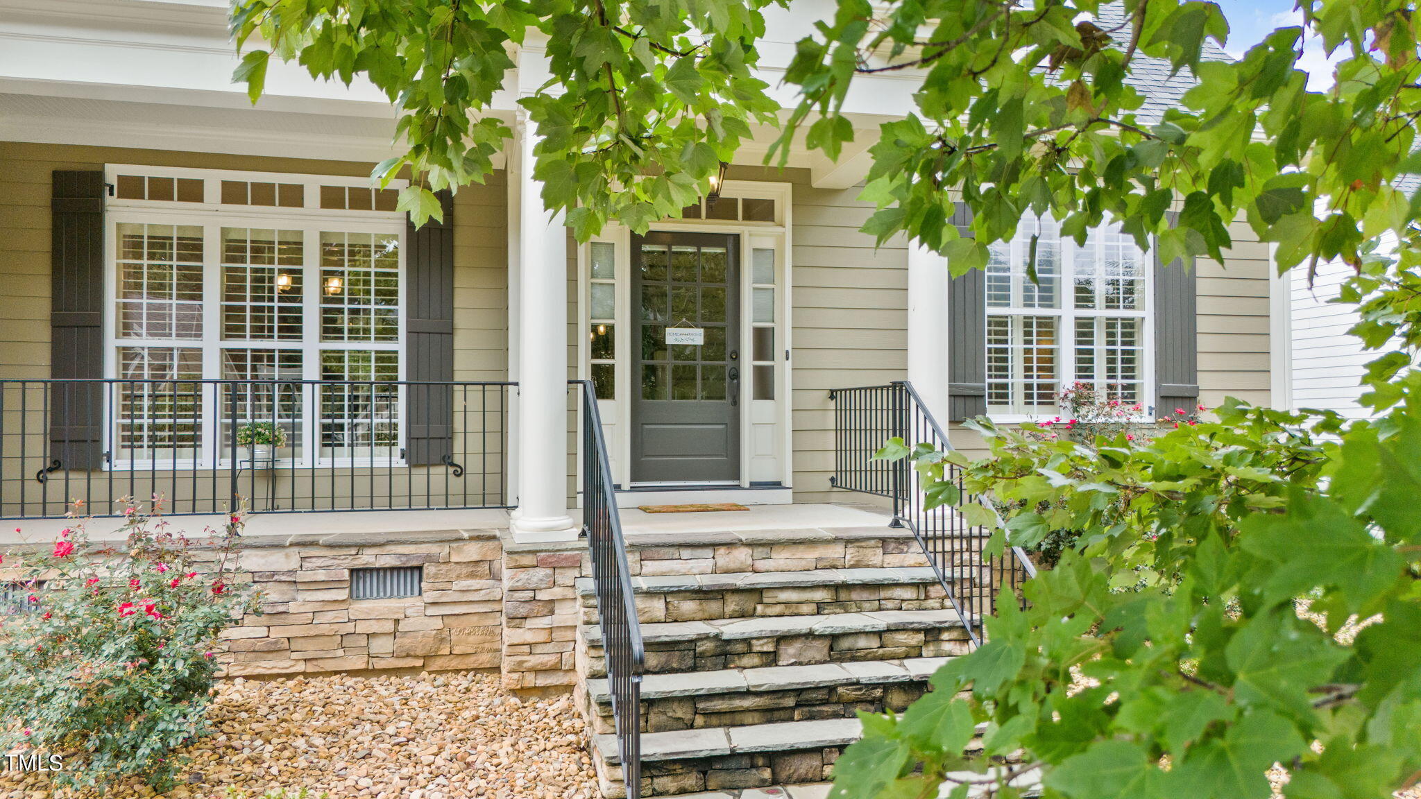 11519 Azari Court Raleigh, NC 27614 - Photo 3 of 55 a front view of a house with a garden