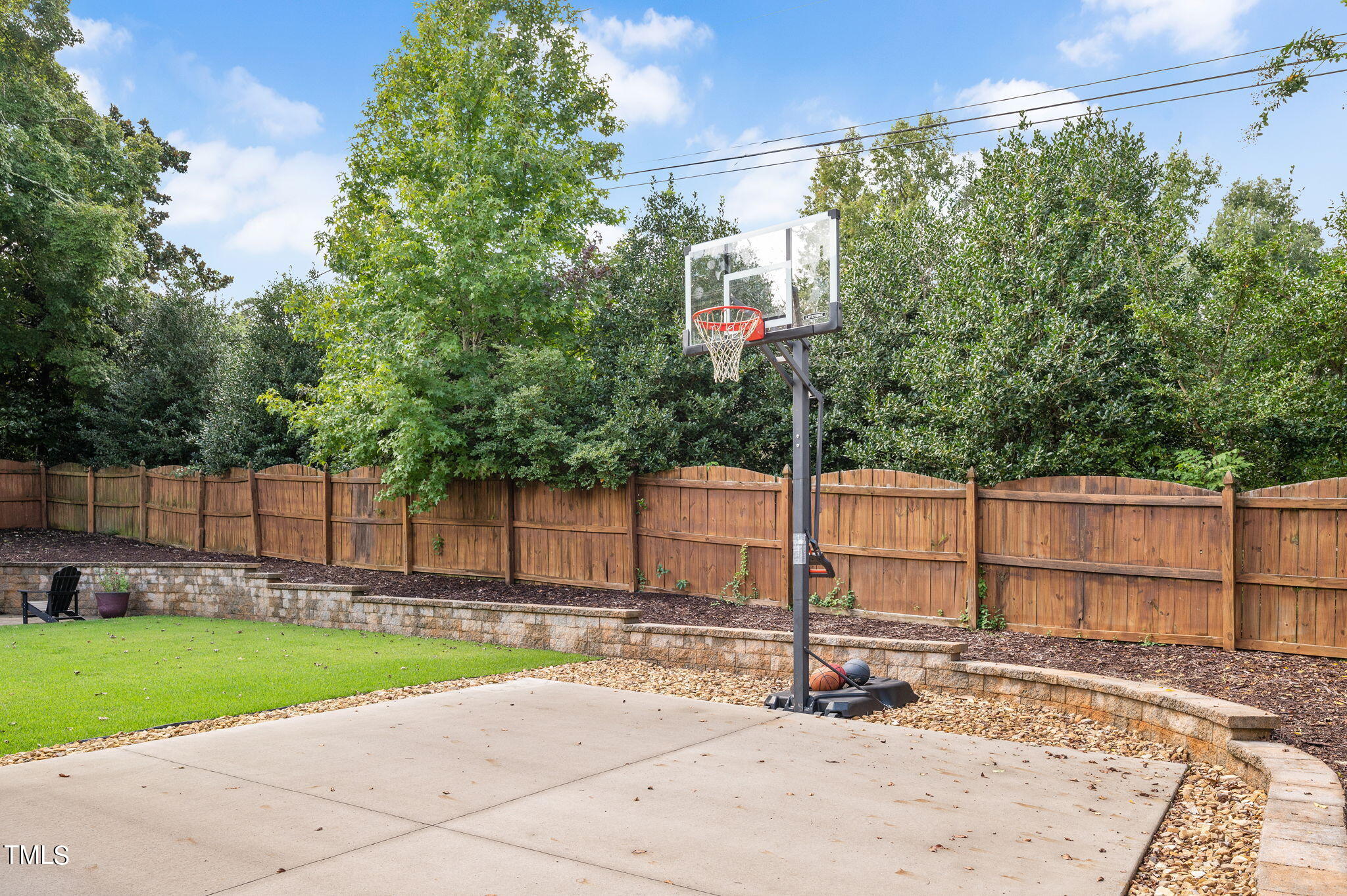 11519 Azari Court Raleigh, NC 27614 - Photo 51 of 55 a view of a backyard with a house