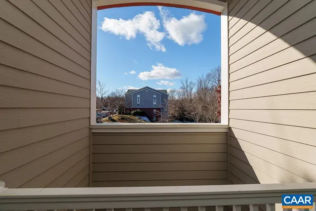 a view of sky from window