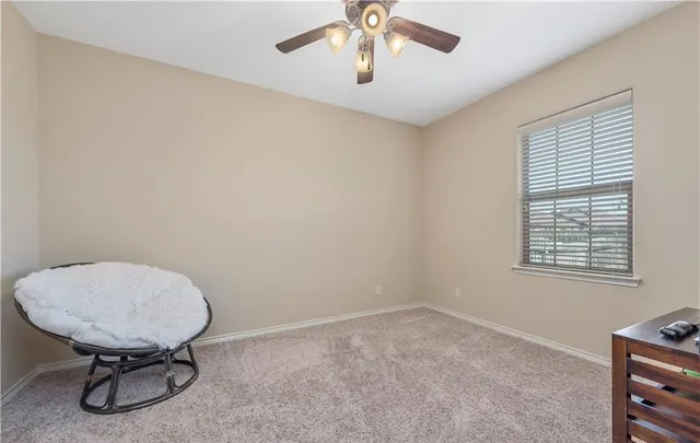 a view of a room with window