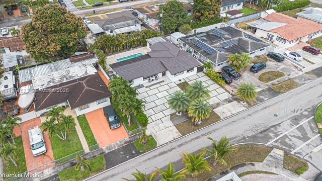 6271 Northwest 110th Street Hialeah, FL 33012 - Photo 51 of 53 an aerial view of a house with a yard