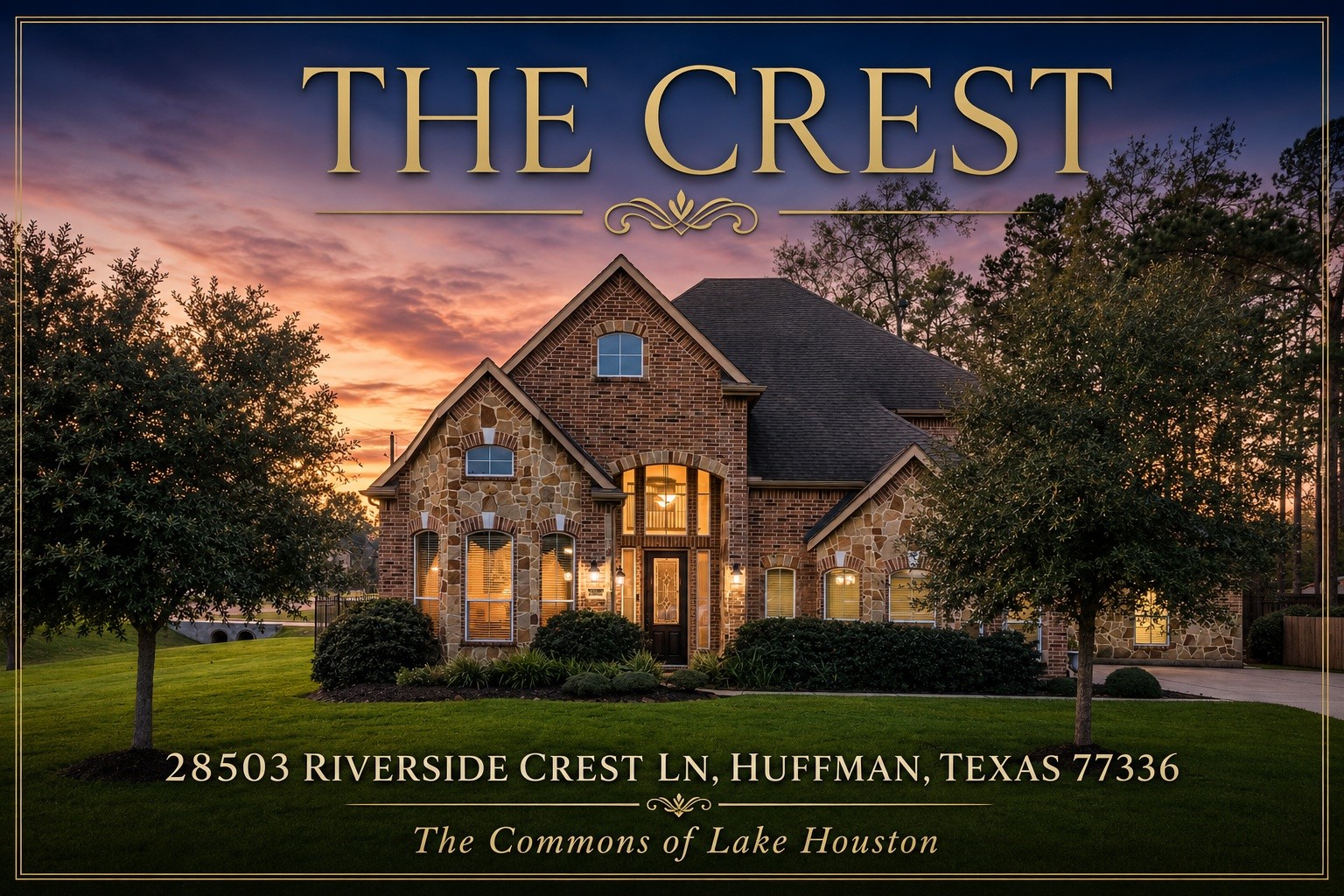 28503 Riverside Crest Lane Houston, TX 77336 - Photo 1 of 50 Introducing THE CREST
