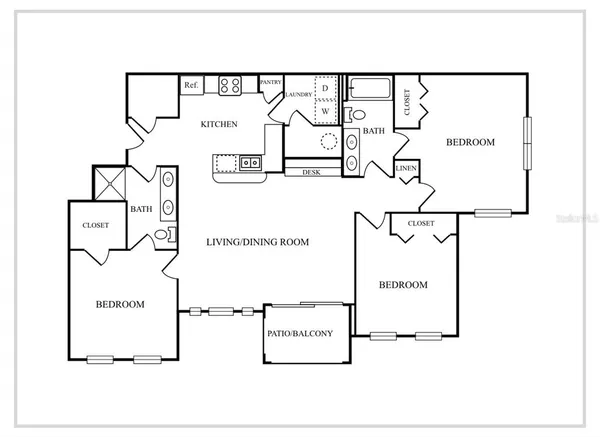 $1,900 | 2310 Silver Palm Drive, Unit 302, Kissimmee, FL 34747