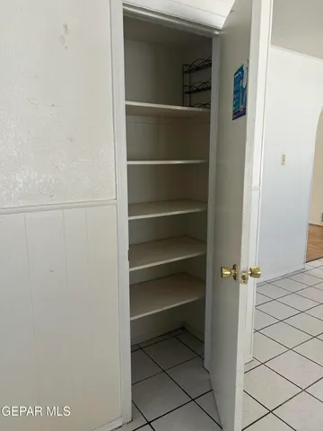 a view of an front door