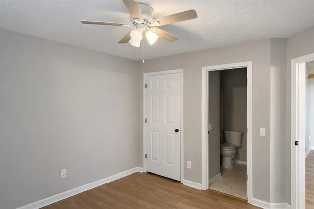 wooden floor in an empty room