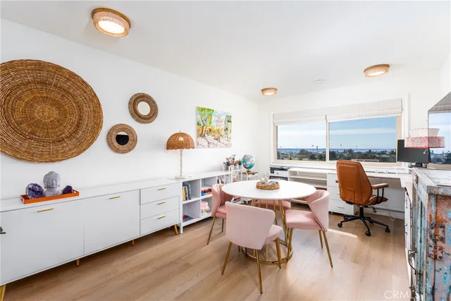 a view of a city from a terrace