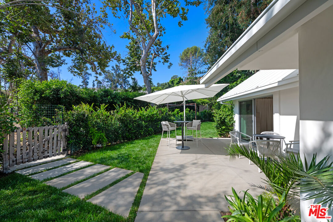 5949 Ramirez Canyon Road Malibu, CA 90265 - Photo 6 of 26 a garden view with a seating space