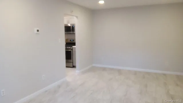 an empty room with an empty space